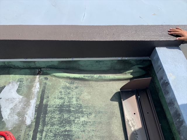 シート防水の浮き